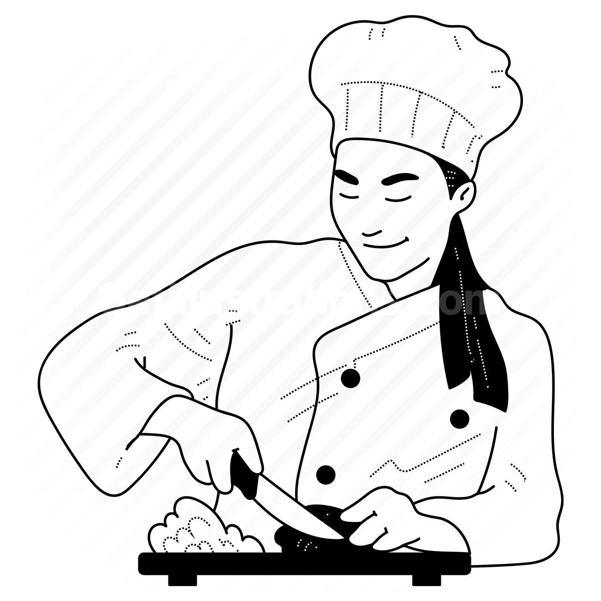 chef, cook, cooking, kitchen, restaurant, gastronomy, woman